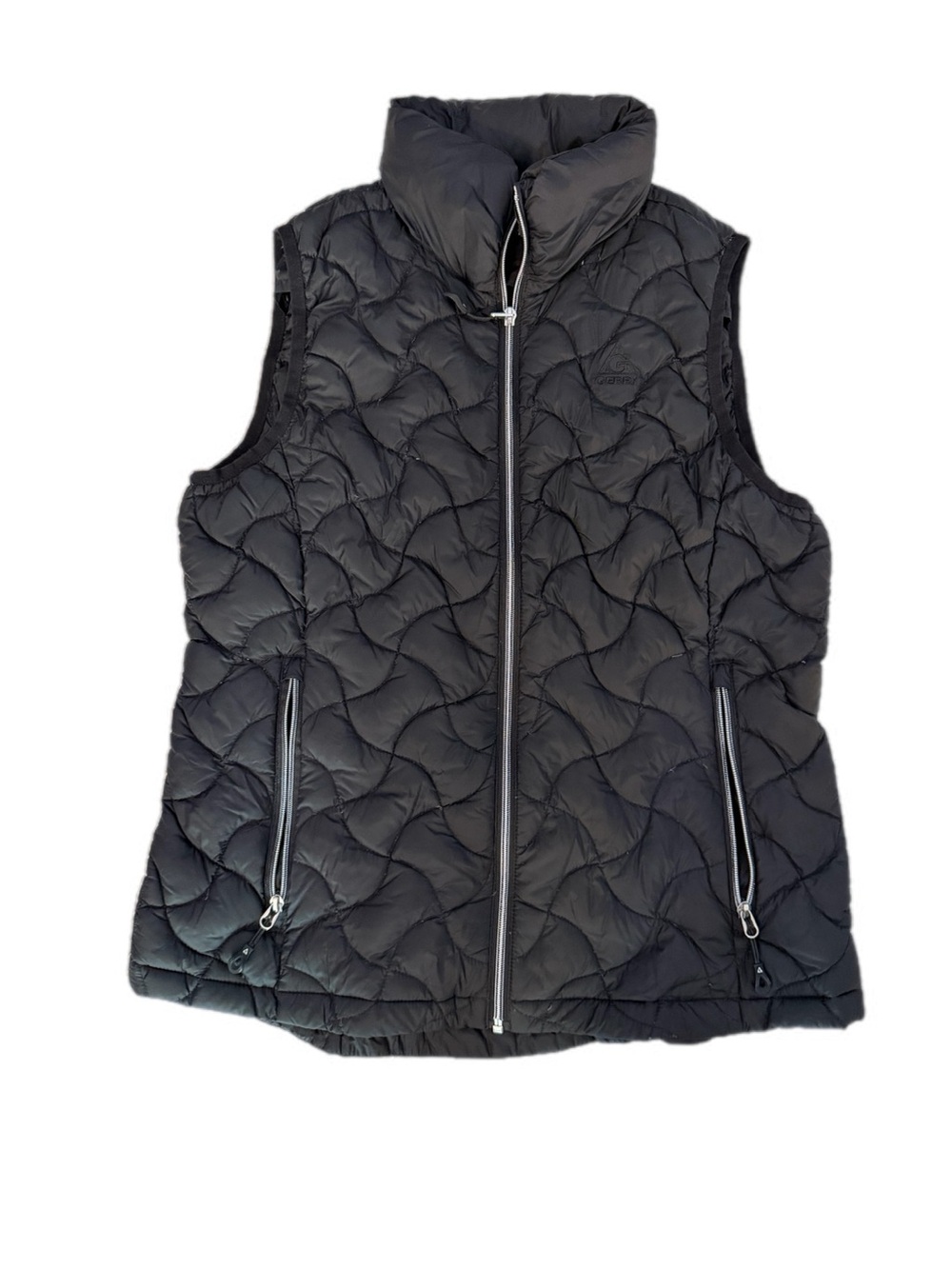 Gerry Black 90% Down Quilted Puffer Vest women’s medium
